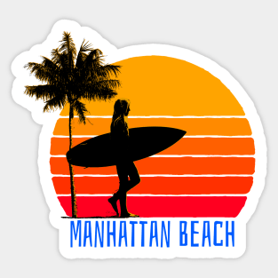 Manhattan Beach California Sticker